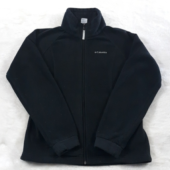Columbia fleece turtleneck jacket Girls 14-16 - Picture 2 of 7